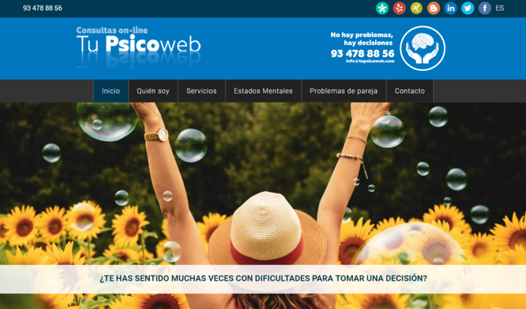 Diseño web en El Prat de Llobregat 