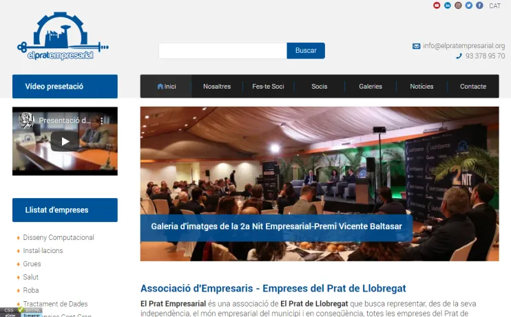 Diseño web en El Prat de Llobregat 