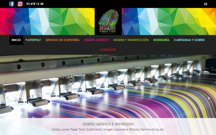 Diseño web en El Prat de Llobregat 